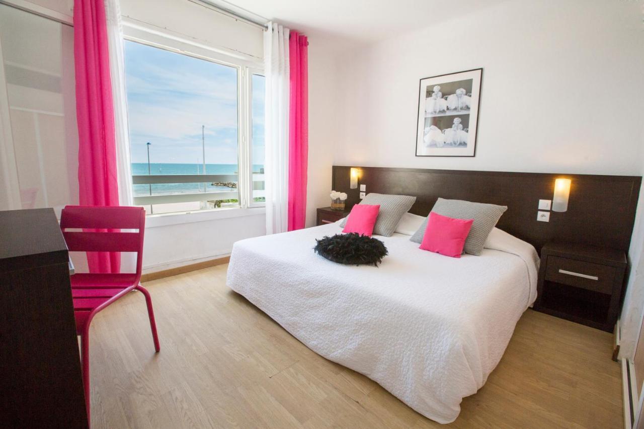 Le Grand Large Bord De Mer Hotel & Appartements Палава-ле-Фло Екстериор снимка